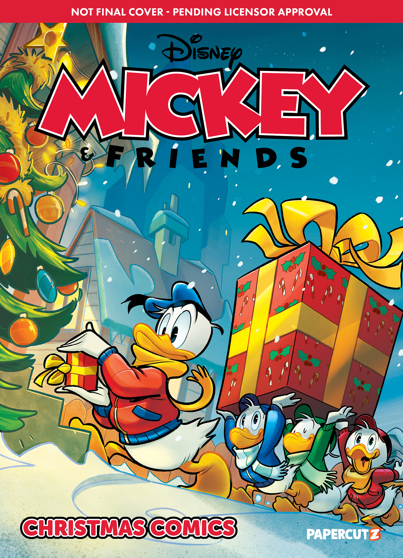 DISNEY MICKEY AND FRIENDS CHRISTMAS COMICS HC