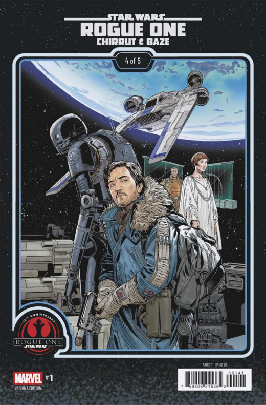 STAR WARS: ROGUE ONE - CHIRRUT & BAZE #1 CHRIS SPROUSE ROGUE ONE 10TH ANNIVERSARY VARIANT