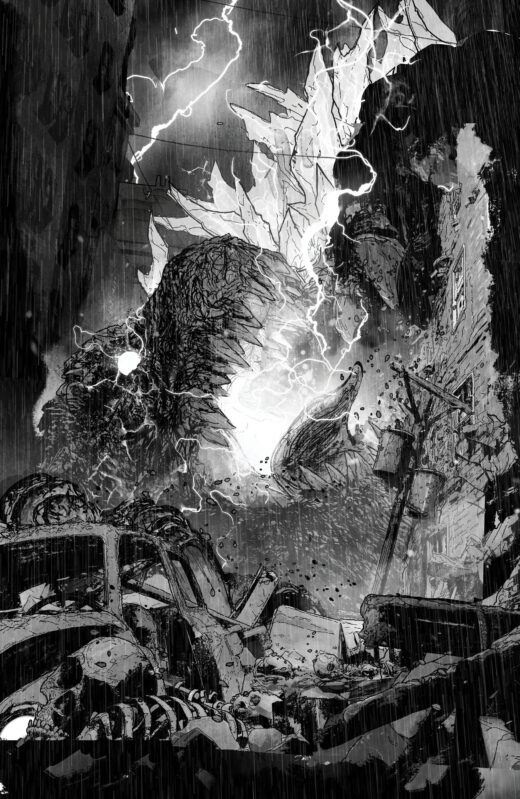 Horror of Godzilla [Kai-Sei Era] #4 Variant RI (10) (Jones B&W Full Art)