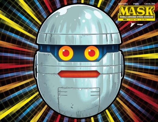 MASK #7 CVR H PYE PARR & LUKE PREECE DIE CUT MASK VAR