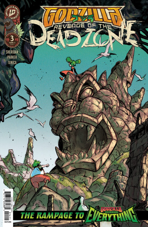 Godzilla: Revenge of the Deadzone [Kai-Sei Era] #3 Cover A (Tunica)