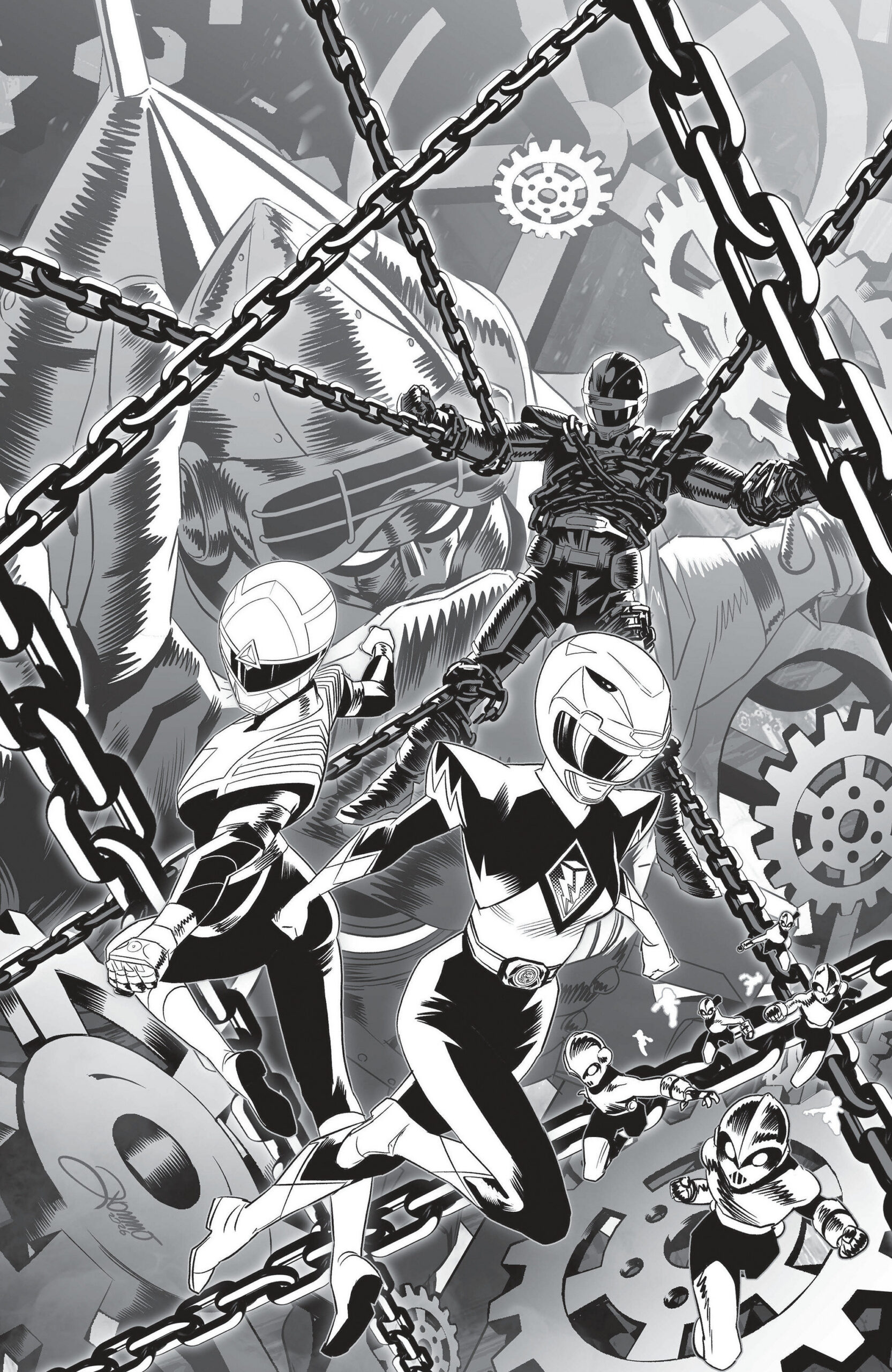 Power Rangers Unlimited #6 J Unlimited Variant (Full Art, Zonno)